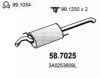 VW 3A0253609L End Silencer